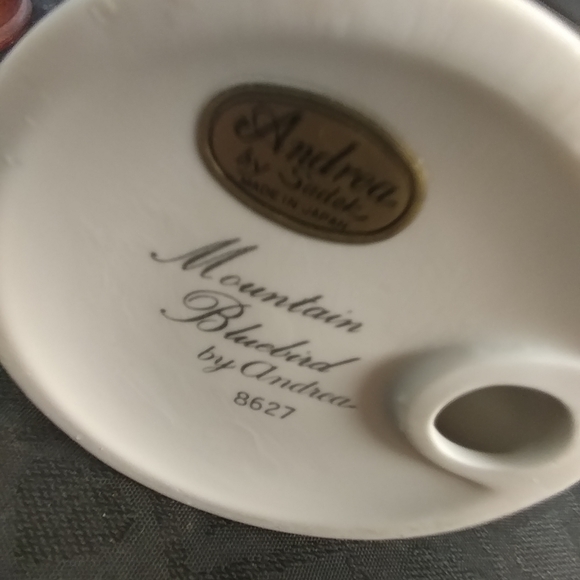 Andrea by Sadek, Mountain Blue Bird Sculpture - Picture 2 of 3